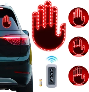 Hand Gesture Light for Car