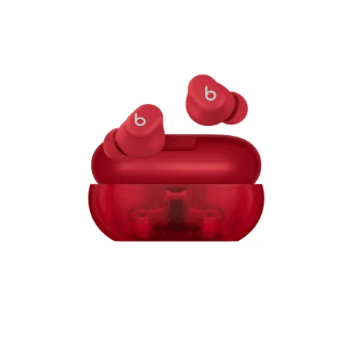Beats by Dr. Dre Beats Solo Buds Bluetooth In-Ear Earbuds, Transparent Red