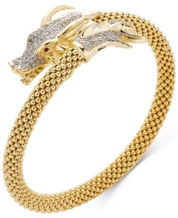 Macy's Diamond Dragon Bypass Bracelet