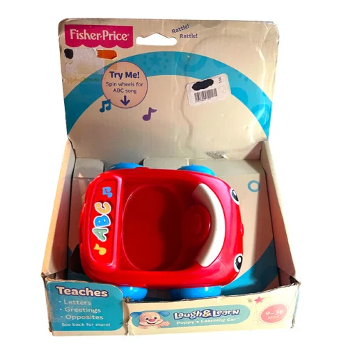 Brand New 2013 Fisher Price Laugh & Learn Singing ABC Red Car Replacement Toy 10z