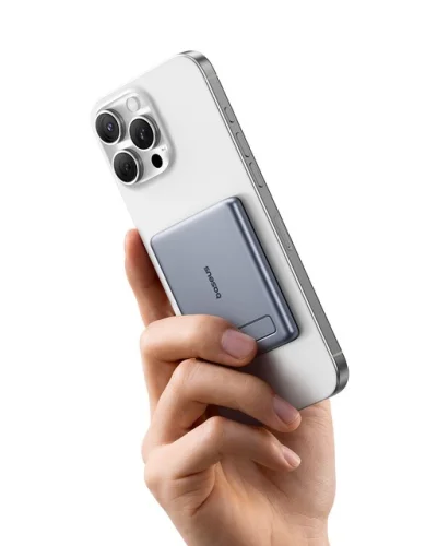 Baseus Ultra-mini Qi2 Certified 15W Magsafe Portable Charger 5000mAh Power Bank