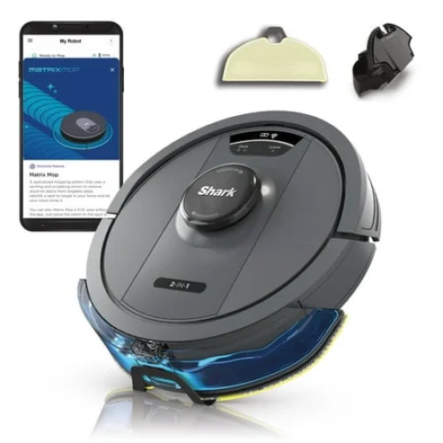 Shark Matrix 2-in-1 Robot Vacuum, Multi-Surface, Pet Friendly, Mopping Capability, RV2402WD