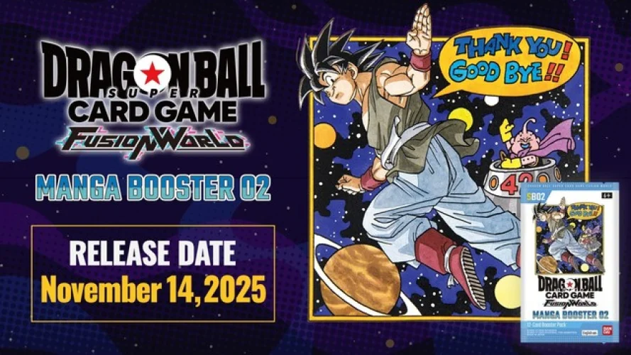 Dragon Ball Super Fusion World Manga (SB02) Booster Box Presale 11/14