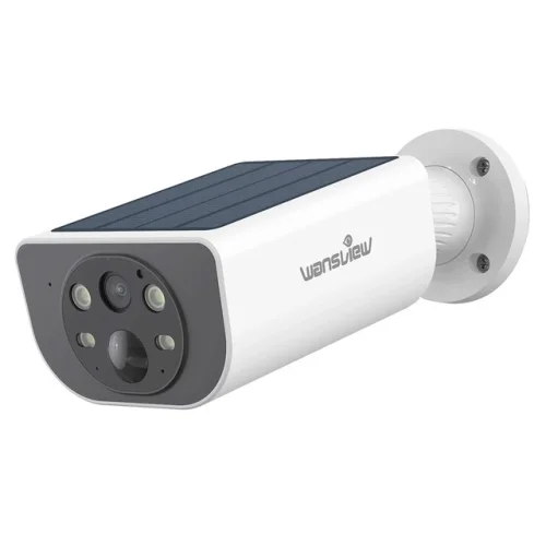 Wansview 2K Wireless Outdoor Solar Security Camera System AI Motion Detection