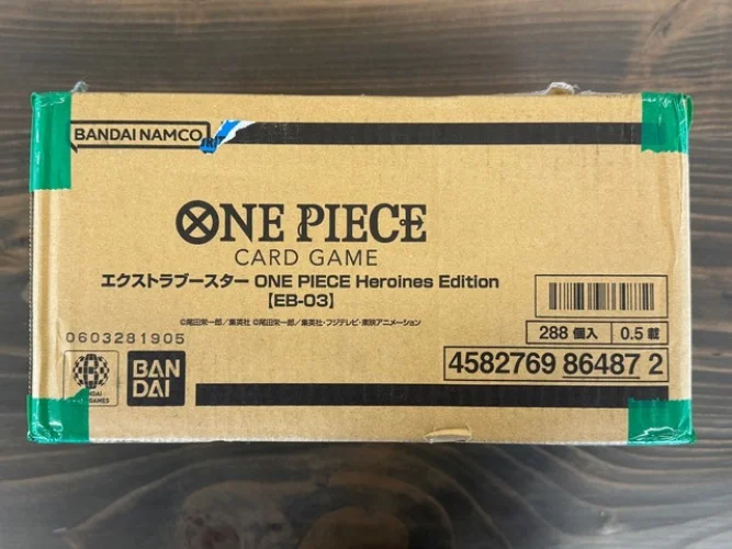 12 Boxes One Piece Card Game Heroines Edition EB-03 Sealed Case (Japanese)
