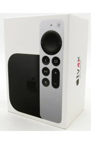 Apple TV 4K 3rd Gen 128GB Media Streamer Wi-Fi + Ethernet MN893LL/A - Very Good