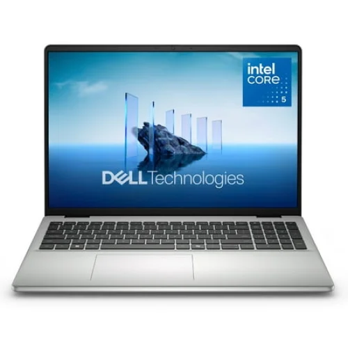 Dell 16" Laptop, Intel® Core™ 5, 8GB, 512GB, FHD+ Touch, Silver Metal, Backlit Keyboard