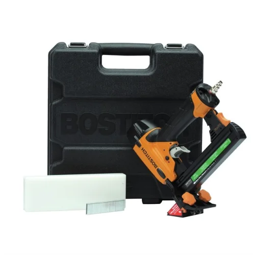 Bostitch EHF1838K 18-Gauge Oil-Free Easy-Sight Engineered Flooring Stapler New