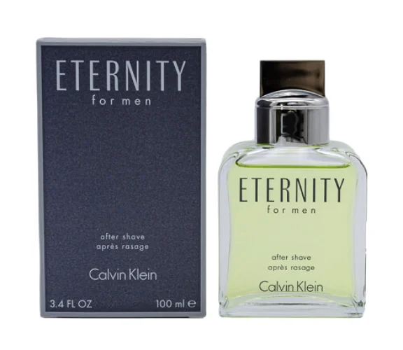 Eternity by Calvin Klein 3.4 oz After Shave for Men New In Box