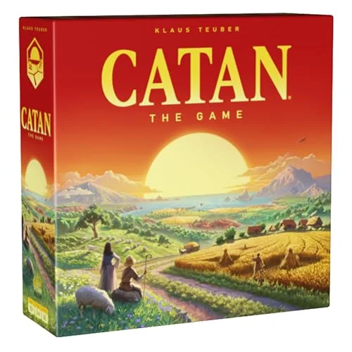 CATAN Board Game (6th Edition) - Trade, Build & Settle - Classic Strategy Game for Ages 10+ - 3-4 Players