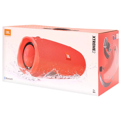 JBL Xtreme 2 Wireless Portable Bluetooth Stereo Speaker Red