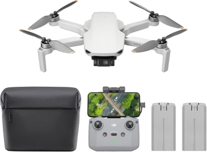 Prime Members: DJI Mini 4K Camera Drone Combo w/ 2 Batteries