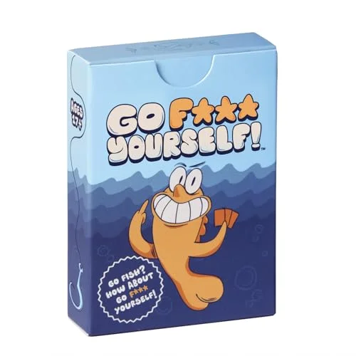 Go F Yourself! – The Grown Up Go Fish Card Game for 2+ Players | 52 Cards, 13 Unique Pairs Edition