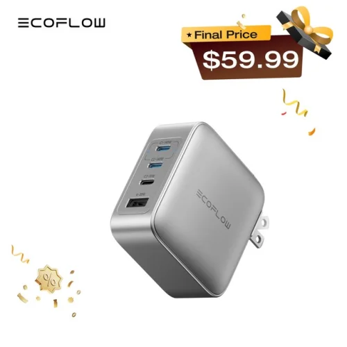 EcoFlow Rapid Pro Charger (140W 4 Ports) 140W (Max) USB-C 4-in-1 Charger