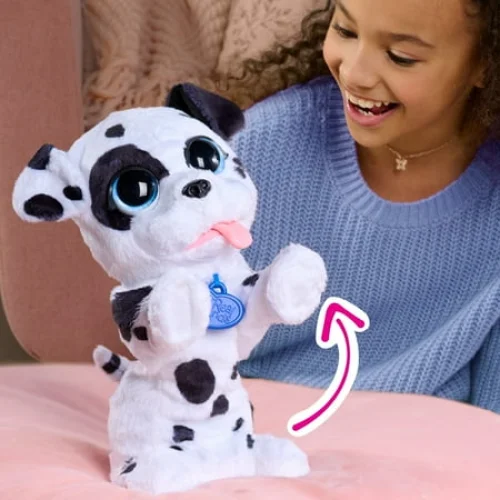 furReal D.D. My Dancin’ Dalmatian, Interactive 8 inch Plush, for Boys and Girls Ages 4 and up