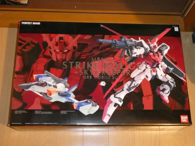 PG 1/60 Strike Rouge + Skygrasper "Gundam SEED", Bandai Model Kit Bandai Hobby