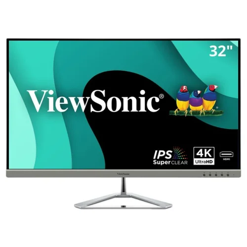 ViewSonic 4K UHD VX3276-4K-MHD 32" Frameless Monitor, HDR10 HDMI, DP (CR)