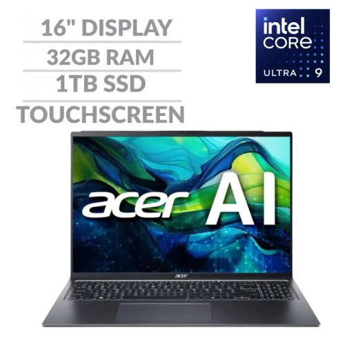 Refurbished Acer Swift Go 16 Touchscreen Laptop Intel Ultra 9 32GB RAM 1TB SSD