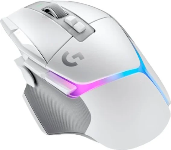 Logitech G502 X PLUS LIGHTSPEED Wireless Optical Gaming Mouse with HERO 25K Sensor - White