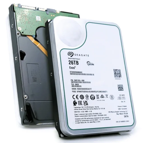 Seagate Exos 26TB 7.2K RPM SATA 6Gb/s 3.5" Enterprise HDD - ST26000NM000C