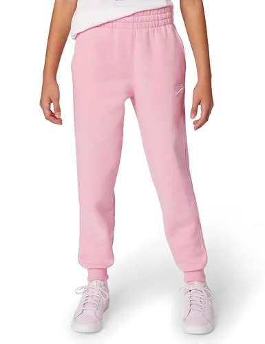 Nike Kid's Sportswear Club Fleece Joggers, Medium Soft Pink/White, Small