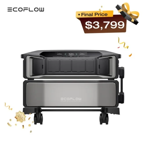 EcoFlow DELTA Pro Ultra 6000Wh Portable Power Station LiFePO4 Battery 120/240V