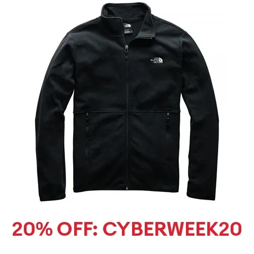 Mens The North Face TNF TKA Glacier 100 Fleece Full Zip Jacket Coat NF New