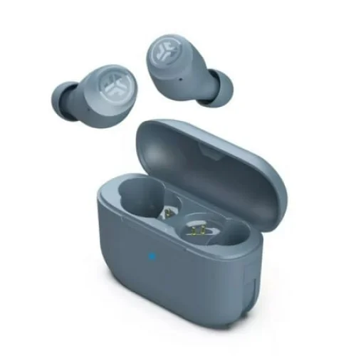 JLab Go Air Pop Bluetooth Earbuds, True Wireless with Charging Case and Slim Pocket-Sized Design