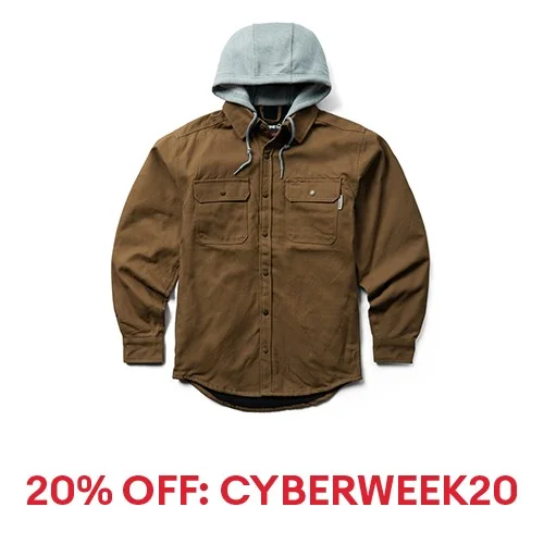 Wolverine Men Overman Shirt Jac Cotton Lightweight Jackets Cotton