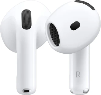 Apple AirPods 4 Wireless Earbuds, Bluetooth Headphones, Personalized Spatial Audio
