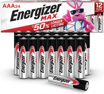 Energizer AAA Batteries, Max Triple A Max Battery Alkaline, 24 Count