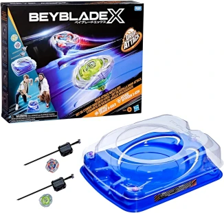 Beyblade X Drop Attack Battle Set with Beystadium Arena