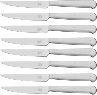 8-pc Zwilling Porterhouse Razor-Sharp Steak Knife Set w/ Black Presentation Case