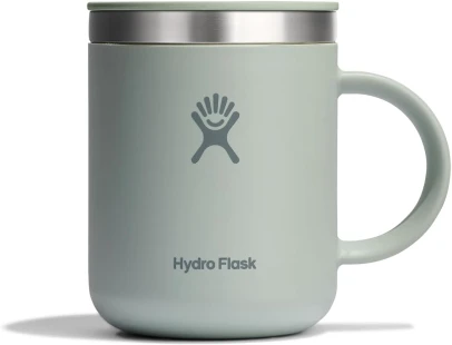Hydro Flask Coffee Mug – Insulated Stainless Steel, Non Spill, Leak Proof Travel Mug 12 Oz Agave Green