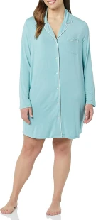 Amazon Essentials Women's Piped Nightshirt