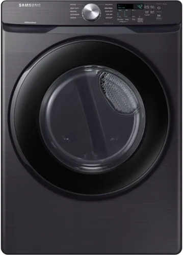 Samsung 7.5 Cu. Ft. Stackable Gas Dryer with Sensor Dry - Black Stainless Steel