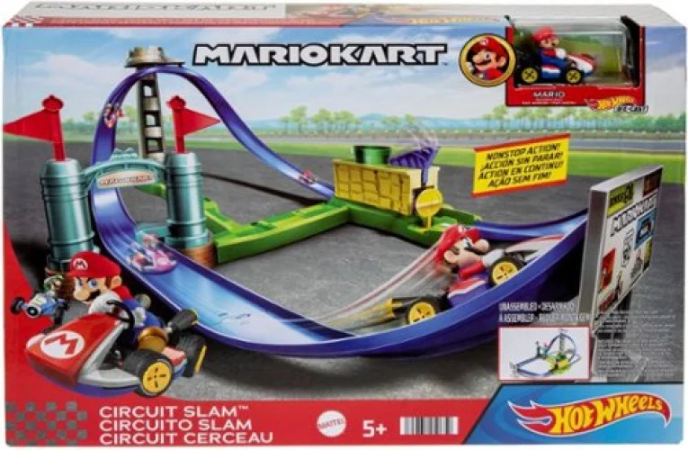 Hot Wheels - MarioKart Circuit Slam Track Set