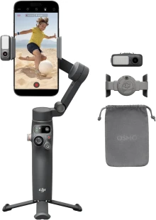 DJI Osmo Mobile 7P Gimbal Stabilizer with Native Tracking, Lighting