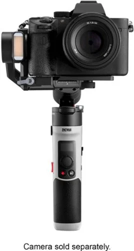 Zhiyun Crane-M2 S 3-Axis Gimbal Stabilizer for Smartphones, Action, or Mirrorless Cameras with Stand