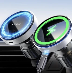 LISEN for iPhone 16 Magsafe Car Mount Charger