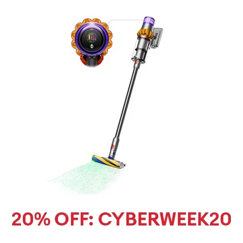 Dyson V15 Detect Total Clean Extra | Yellow/Nickel | Refurbished