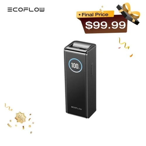 EcoFlow 170W Rapid Power Bank 25000mAh with Dual 140W USB-C Ports Compatible