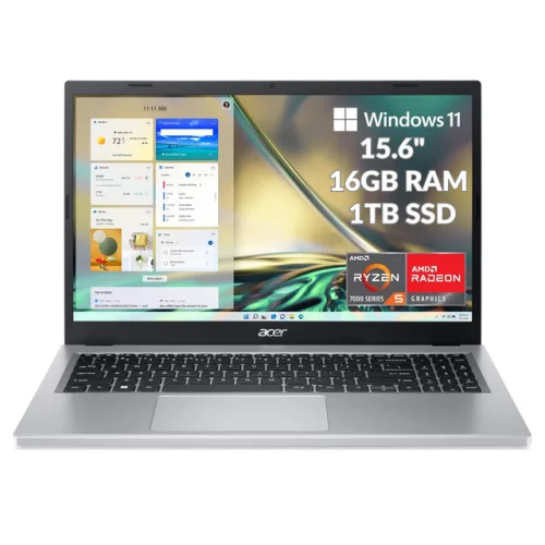 Refurbished Acer Aspire 3 15.6" Laptop AMD Ryzen 5 7520 16GB RAM 1TB SSD