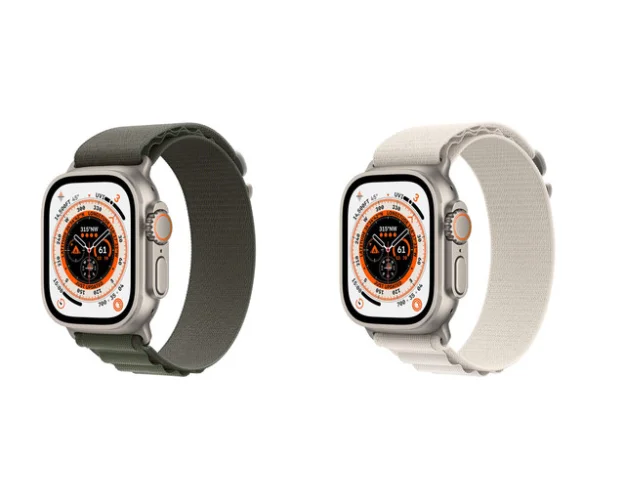 Apple Watch Ultra 49MM GPS + Cellular Titanium Band 32GB - Excellent Condition