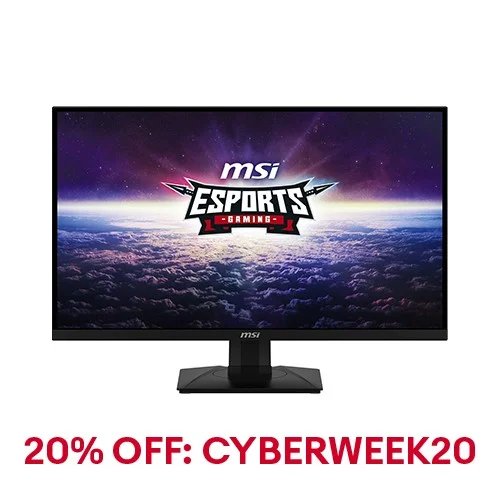 MSI G274QPF 27" WQHD Flat Rapid IPS Gaming Monitor, 170Hz/1ms HDR400