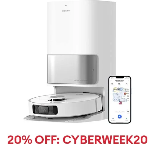 DREAME L10s Ultra Robot Vacuum and Mop 5300Pa Self-Emptying Seller Refurbished