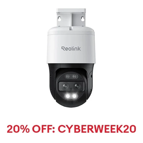 Reolink TrackMix PoE 4K PTZ Security Camera Dual-Lens Auto 6X Hybrid Tracking