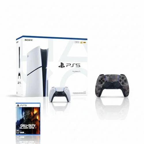 PlayStation 5 Slim Console 1TB + PlayStation 5 DualSense Wireless Controller