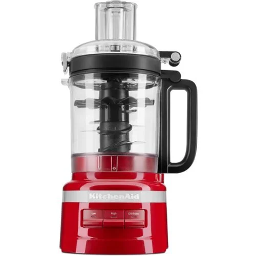 KitchenAid 9-Cup Food Processor in Empire Red - A Versatile Kitchen Appliance