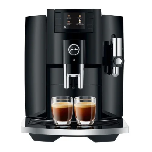Jura E8 NAA 4th Gen Automatic Espresso Coffee Machine (Black)